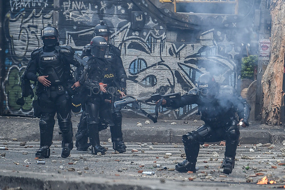 COLOMBIA-STUDENTS-PROTEST