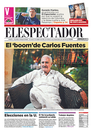 El Espectador, enero de 2012