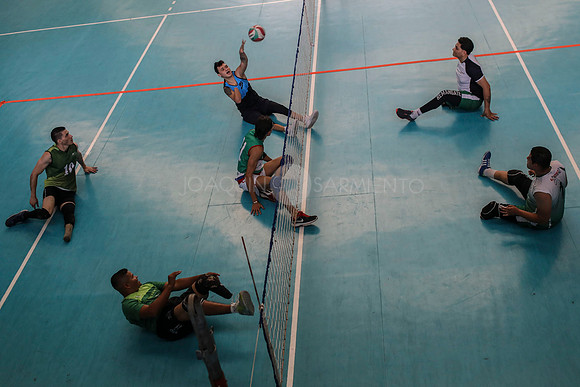 COLOMBIA - LAND MINES - VICTIMS -SITTING - VOLLEY