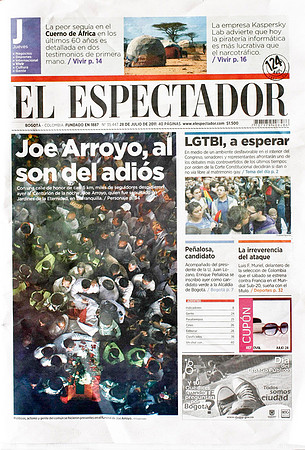 El Espectador, agosto de 2011