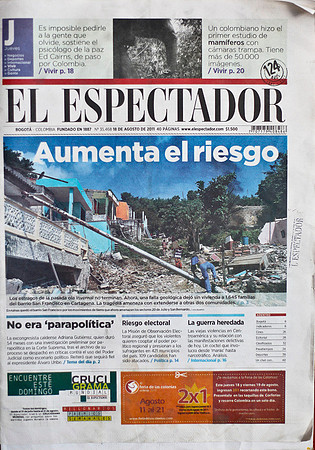 El Espectador, agosto, 2011