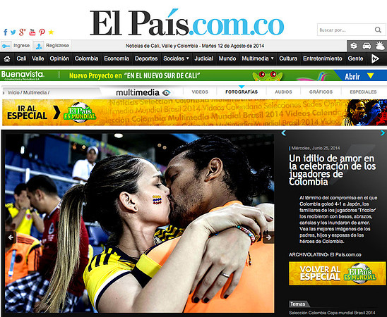 El País de Cali, julio de 2014