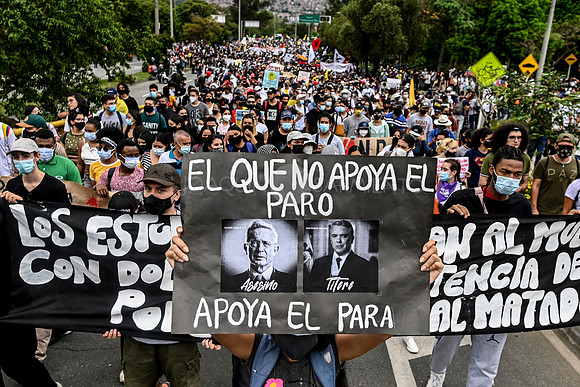 COLOMBIA-TAX-REFORM-DEMONSTRATION