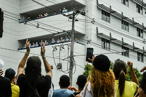 COLOMBIA-TAX-REFORM-DEMONSTRATION