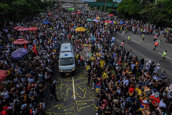 COLOMBIA-TAX-REFORM-DEMONSTRATION