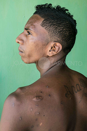 Pandillero, barrio Nelson Mandela