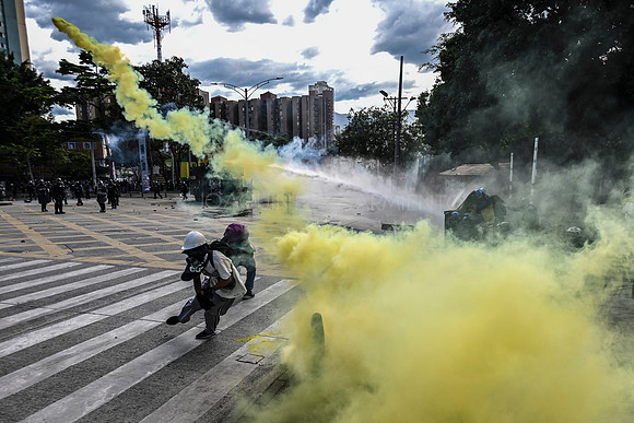 COLOMBIA-POLITICS-DEMONSTRATION-DUQUE